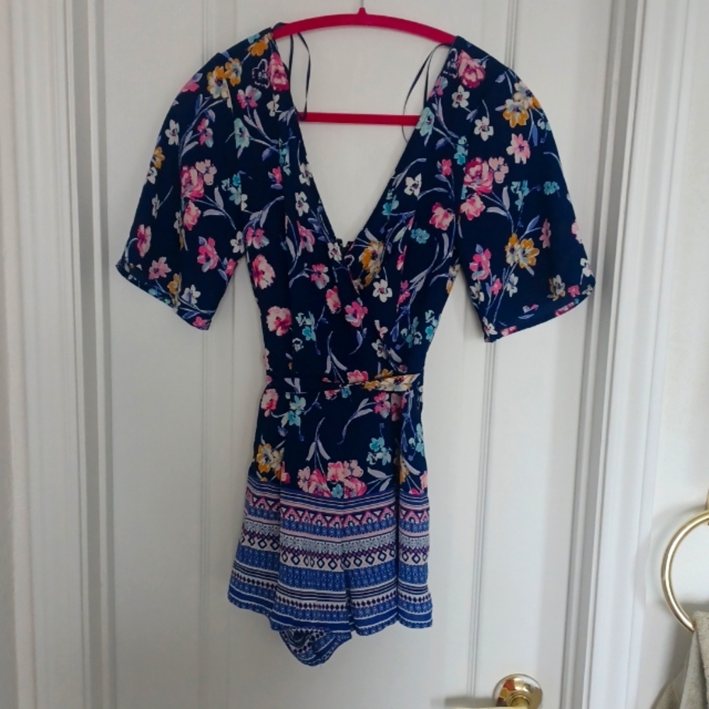 Floral dressy jumper